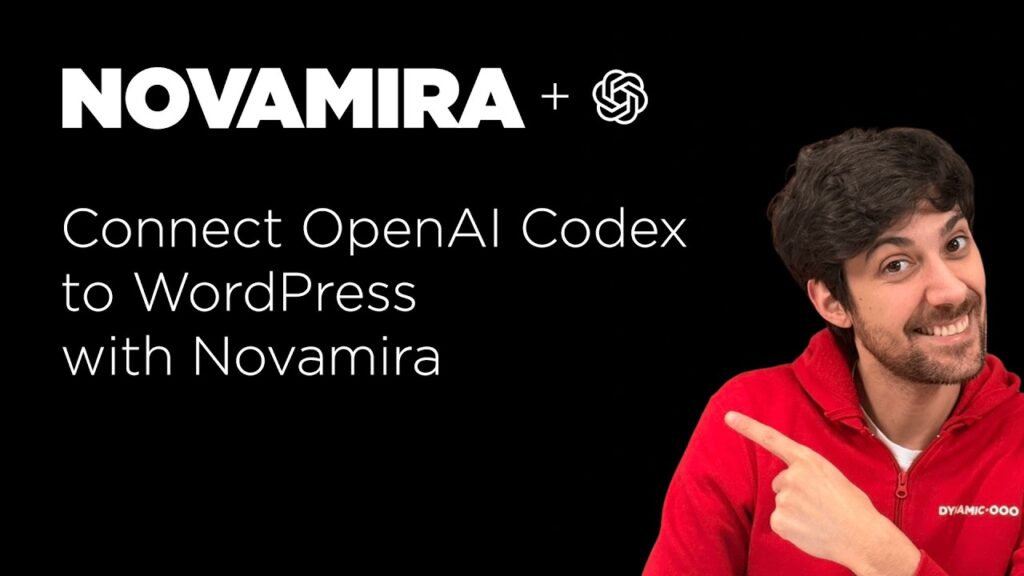 How to connect Codex CLI and Codex desktop app to WordPress using Novamira