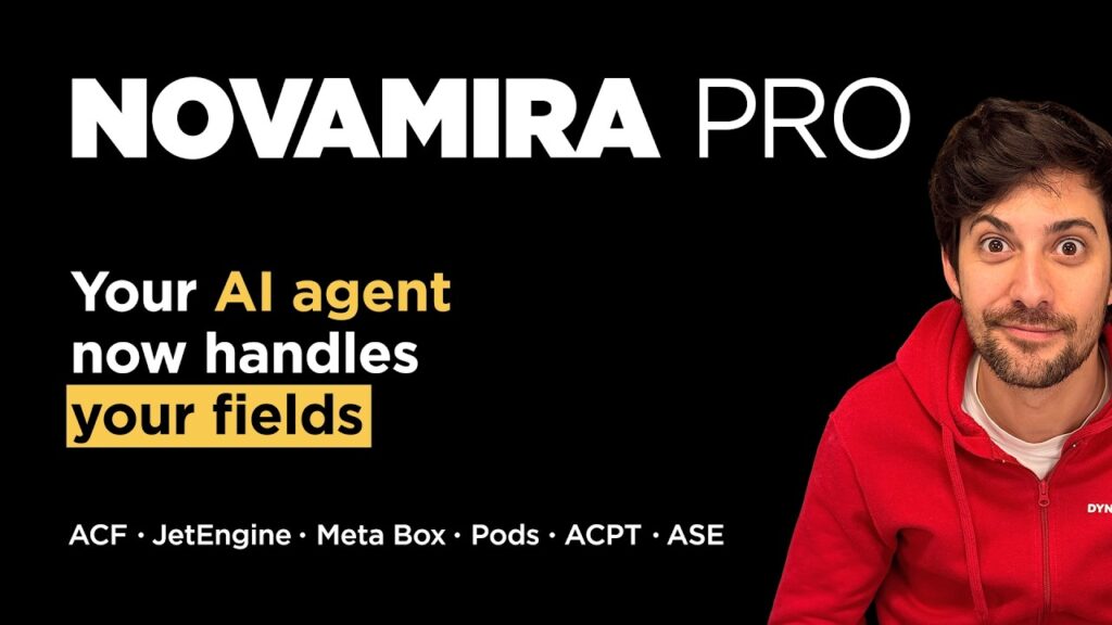 Your AI agent now speaks ACF, JetEngine, Meta Box, Pods, ACPT, ASE in WordPress