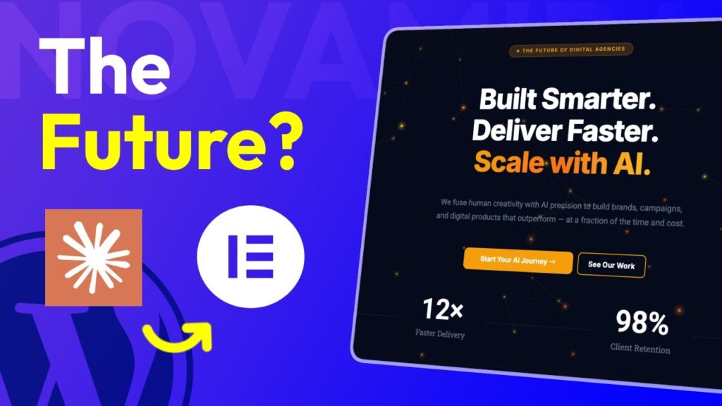 Claude + Elementor: Build a WordPress Site in 10 Mins! (with Novamira MCP)