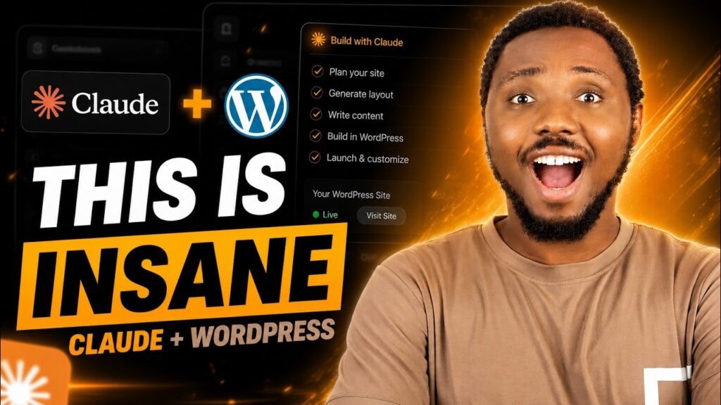 I Built An Elementor WordPress Website With A Prompt Using Claude & Novamira FREE
