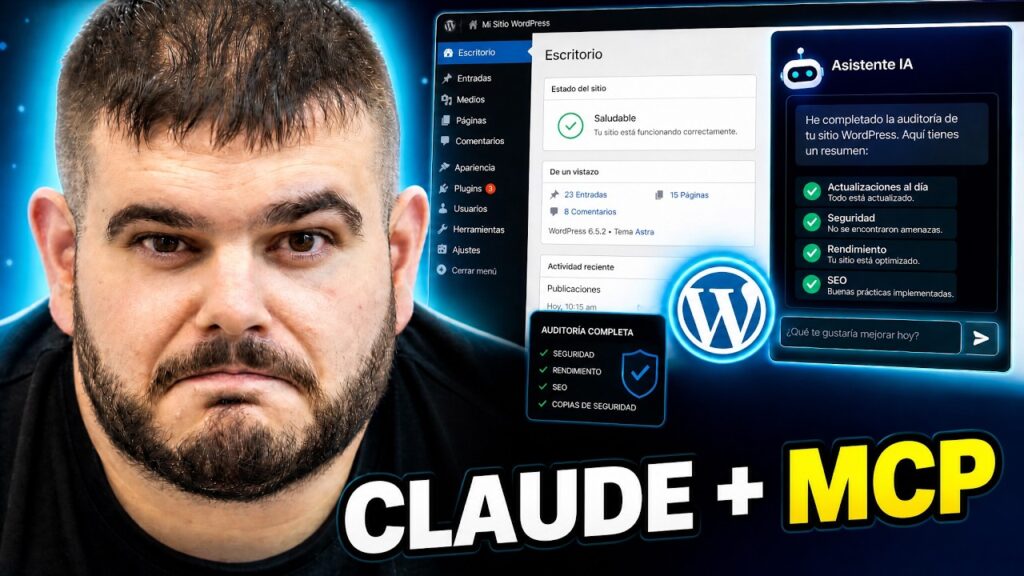 WordPress + MCP con Claude: Le Di Acceso a una IA y Esto Pasó