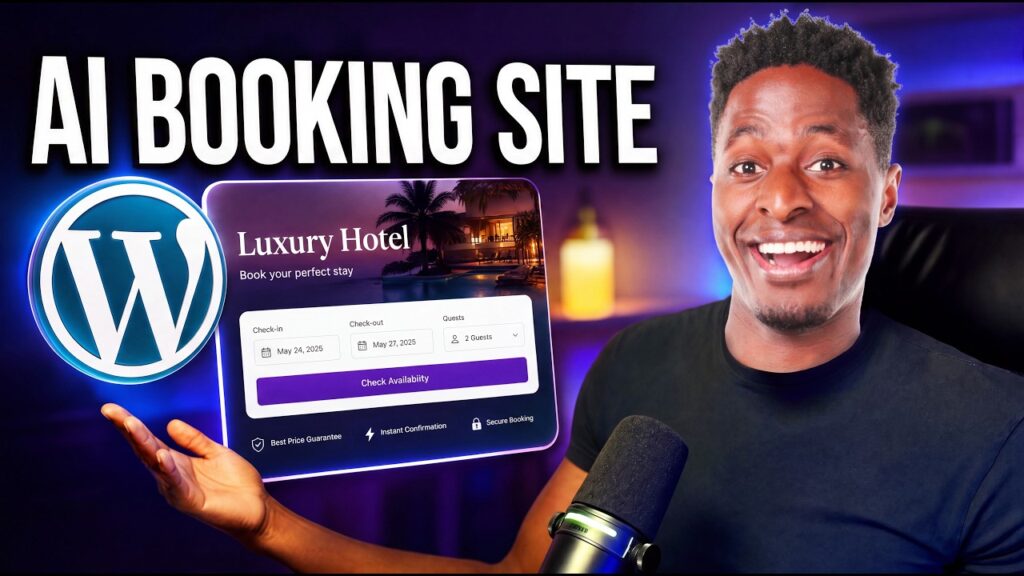 Build Hotel Booking Website with WordPress (MotoPress, Claude AI and Novamira)