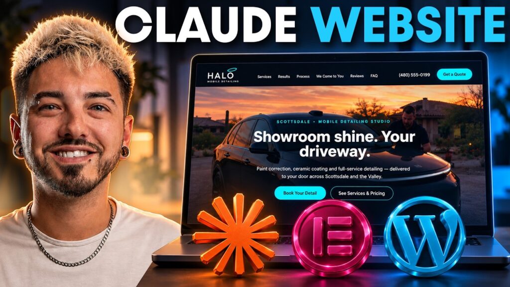 I Built a WordPress Website Using Claude & Elementor (Full Tutorial)