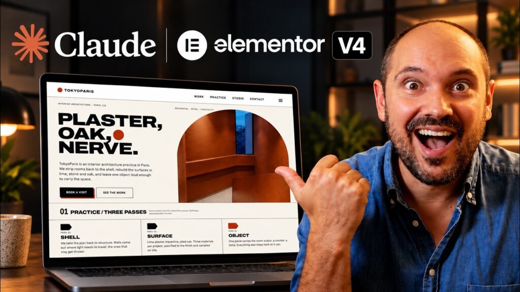 Build a Website With Claude and Elementor V4