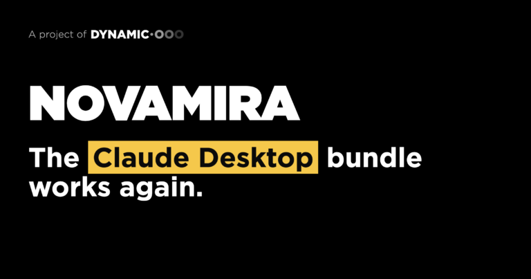 The Claude Desktop bundle works again