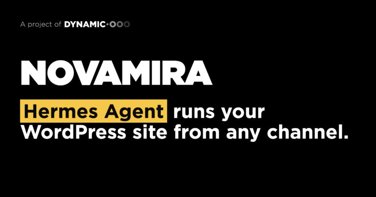 Hermes Agent runs your WordPress site from any channel