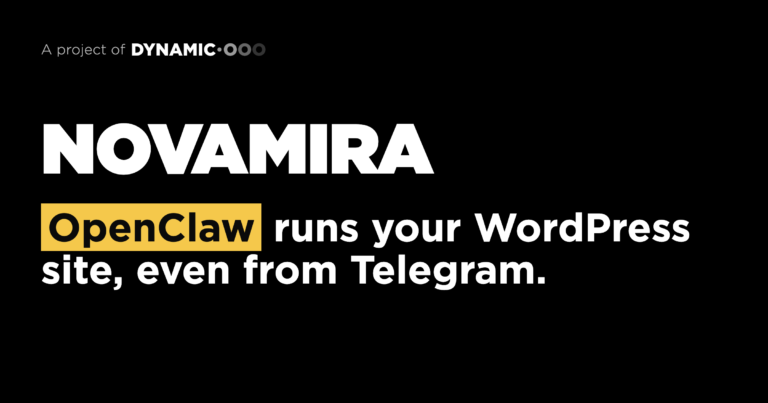 OpenClaw runs your WordPress site, even from Telegram