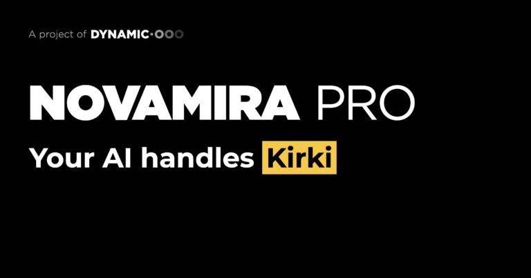 Novamira Pro: your AI now builds pages in Kirki